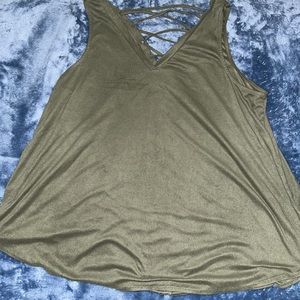 Women’s velvet tank